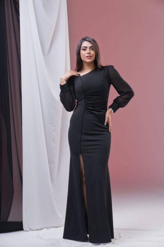 ماکسی آستین حریر کد 700305
